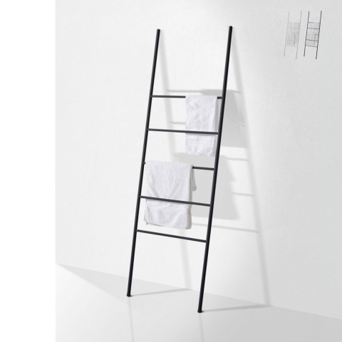 Toallero moderno estilo escalera para baño de metal Top Promoción