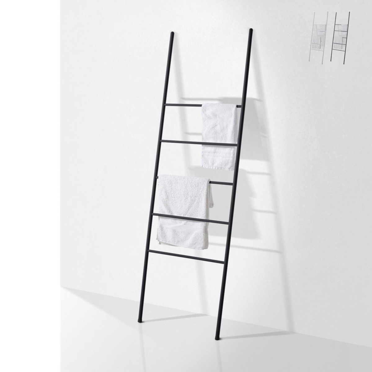 Toallero moderno estilo escalera para baño de metal Top Promoción
