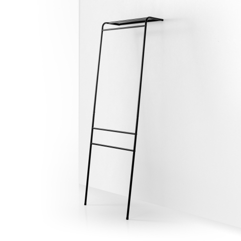 Perchero de pared de metal negro Toru Promoción