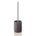 Set de accesorios de baño dispensador vaso jabonera portaescobillas gris Zara Descueto