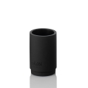 Juego de baño 4 piezas de resina negro Zima Oferta