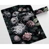 Papel tapiz floral para dormitorio estilo shabby chic floral oscuro Descueto