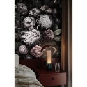 Papel tapiz floral para dormitorio estilo shabby chic floral oscuro Catálogo