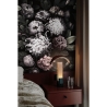 Papel tapiz floral para dormitorio estilo shabby chic floral oscuro Catálogo