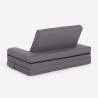 Sofá cama de 2 plazas modular plegable compacto de tela Miranda Elección