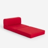 Sillón cama plegable compacto 2 en 1 de tela Betty Modelo