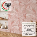 Papel pintado elegante y refinado para sala de estar Jungla Tropical Rosa Catálogo