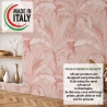 Papel pintado elegante y refinado para sala de estar Jungla Tropical Rosa Catálogo