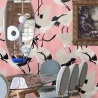 Papel tapiz adhesivo elegante y refinado para sala Aironi Rosa Venta