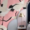 Papel tapiz adhesivo elegante y refinado para sala Aironi Rosa Catálogo