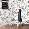 Papel pintado naturaleza colorida para cocina habitación Battito di Ali Venta