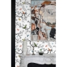 Papel pintado naturaleza colorida para cocina habitación Battito di Ali Oferta