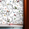 Papel pintado naturaleza colorida para cocina habitación Battito di Ali Rebajas