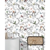 Papel pintado naturaleza colorida para cocina habitación Battito di Ali Catálogo