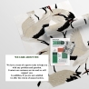 Papel tapiz moderno elegante oriental para sala Aironi Bianchi Stock