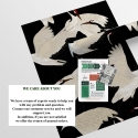 Papel pintado autoadhesivo oriental moderno para sala de estar Aironi Neri Características