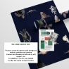 Papel pintado diseño marino realista moderno Peces Tropicales Azules Catálogo