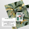 Papel tapiz autoadhesivo selva con árboles Bosque Tropical Verde Descueto