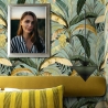 Papel tapiz autoadhesivo selva con árboles Bosque Tropical Verde Oferta