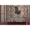 Papel tapiz sofisticado floral estilo jungla Bosco Tropicale Rosa Descueto