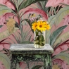 Papel tapiz sofisticado floral estilo jungla Bosco Tropicale Rosa Venta