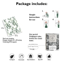 Papel tapiz de hojas para cocina, sala de estar y dormitorio Eucalipto Stock