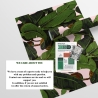 Papel tapiz floral jungla para sala de estar Hojas de Banano Rosa Elección