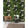 Papel pintado selva tropical para sala moderna Hojas de Banano Oferta