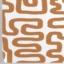 Papel pintado adhesivo diseño geométrico Abstracto Blanco y Avellana Rebajas