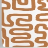 Papel pintado adhesivo diseño geométrico Abstracto Blanco y Avellana Rebajas