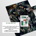 Papel tapiz floral para dormitorio Jungla Botánica Elección