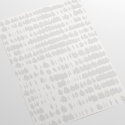 Papel pintado de diseño moderno para sala de estar Blanca Gris Descueto