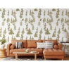 Papel tapiz adhesivo bosque para sala de estar y entrada Pini Verdi Venta