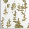 Papel tapiz adhesivo bosque para sala de estar y entrada Pini Verdi Oferta
