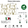 Papel tapiz adhesivo bosque para sala de estar y entrada Pini Verdi Descueto