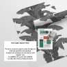 Papel pintado urban jungle plantas blanco y gris Palmas Exóticas Rebajas