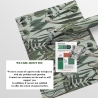 Papel pintado salón con plantas y hojas jungla Botánica Verde Stock