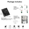 Papel pintado elegante gris y negro para salón Nuvole Vintage Oferta