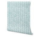 Papel pintado vintage artístico para sala de estar Geométrico Azul Rebajas