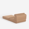 Sillón cama individual plegable compacto de suelo Jasmine Oferta