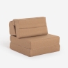 Sillón cama individual plegable compacto de suelo Jasmine Catálogo