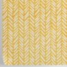 Papel pintado adhesivo vintage para salón Geométrico Amarillo Descueto