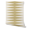 Papel pintado diseño geométrico vintage tejido Chevron estilo escandinavo Oferta