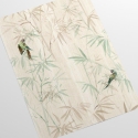 Papel pintado floral plantas orientales Bosque Japonés Bambú Rebajas