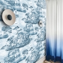 Papel pintado azul para sala y dormitorio Nuvole Vintage Venta