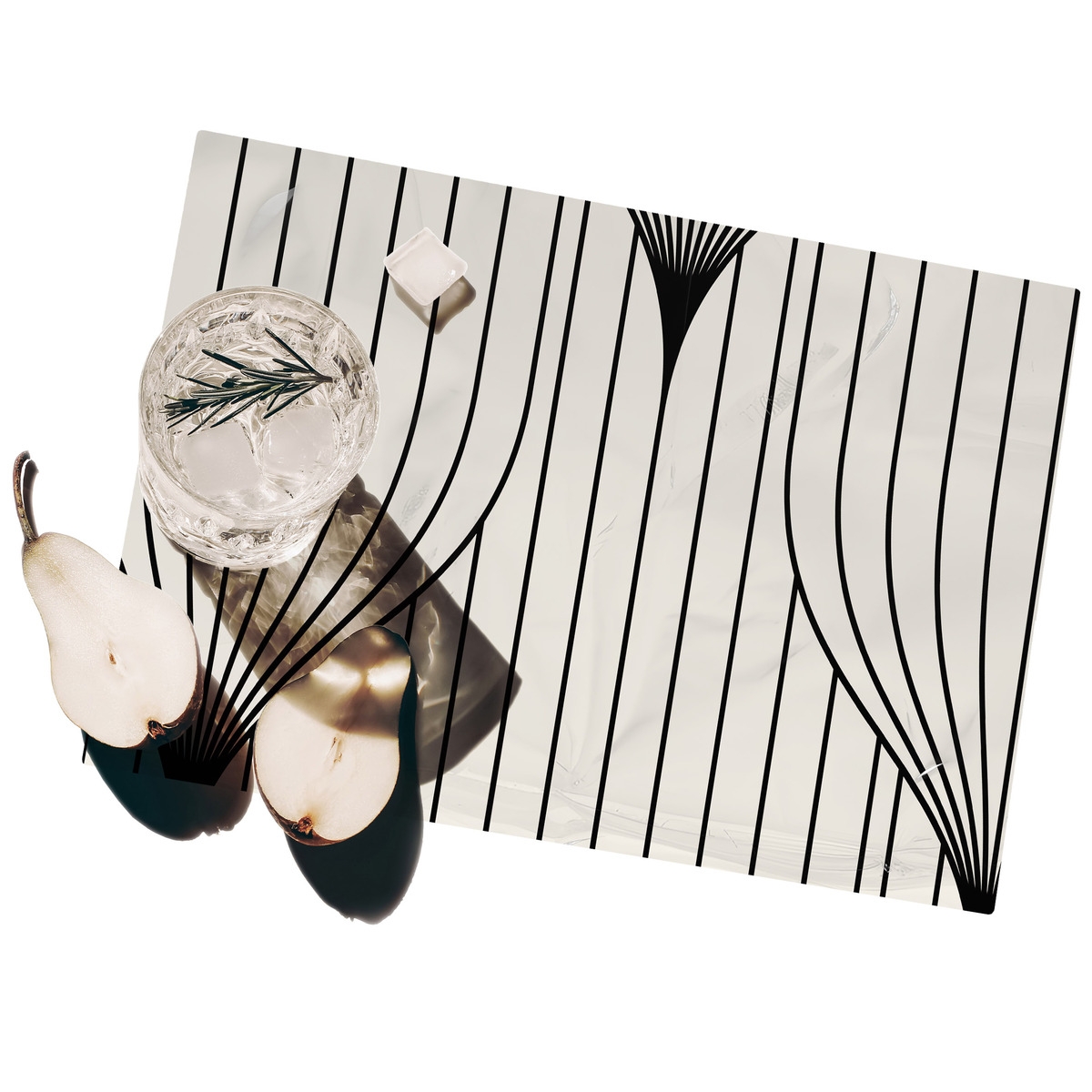 Set de 2 manteles individuales lavables diseño vintage 42x30 Art Déco Promoción Set de 2 manteles individuales lavables diseño vintage 42x30 Art Déco Promoción