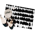 Set de 2 manteles individuales de desayuno estilo moderno 42x30cm Queen Promoción