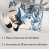 Set de 2 manteles individuales lavables estilo natural Royal Garden Venta