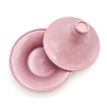 Tajine antiadherente de cerámica rosa 26cm Bisetti Stonerose Oferta