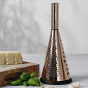 Rallador manual de cono de acero inoxidable rosa con 3 cuchillas Stonerose Venta